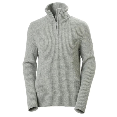 Chandails Helly Hansen W Marka Wool Femme Grise | 6817-VFOZD