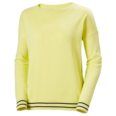 Chandails Helly Hansen W Summer Femme Jaune | 3241-IPEDQ