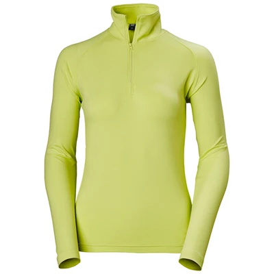 Chandails Helly Hansen W Verglas 1/2 Zip Up Femme Jaune | 4201-UJQYT