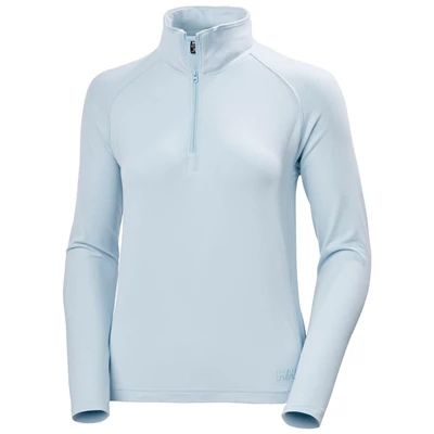 Couches Intermédiaires Actives Helly Hansen W Verglas 1/2 Zip Up Femme Grise | 3094-MBZPV