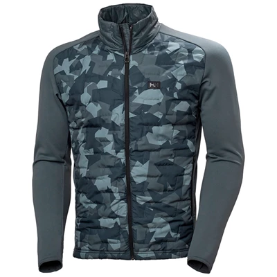 Couches Intermédiaires Helly Hansen Lifaloft Hybrid Homme Grise | 8530-SRPLO