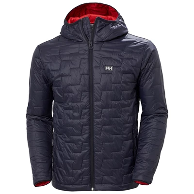 Couches Intermédiaires Helly Hansen Lifaloft Insulated Encapuchonné Homme Bleu Marine | 9534-CYTEW