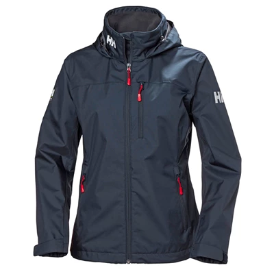 Couches Intermédiaires Helly Hansen W Crew Encapuchonné Couche Intermédiaire Femme Bleu Marine | 0798-ZUBND