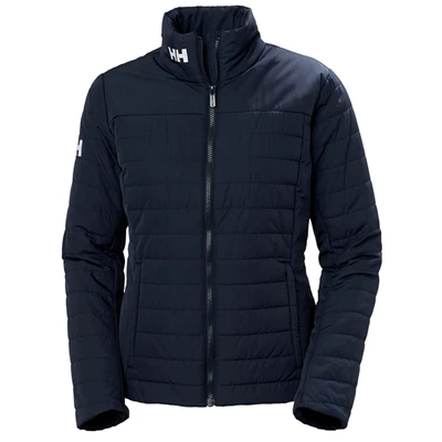 Couches Intermédiaires Helly Hansen W Crew 2.0 Femme Bleu Marine | 8325-WYOKP