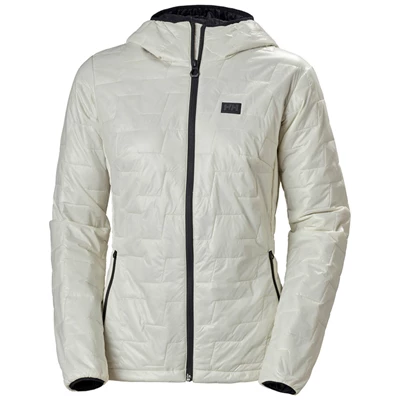 Couches Intermédiaires Helly Hansen W Lifaloft Insulated Encapuchonné Femme Blanche | 9843-YZHGW