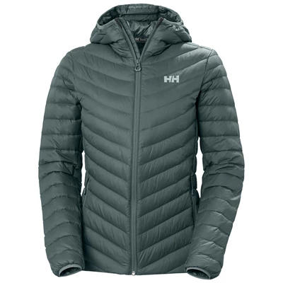 Couches Intermédiaires Helly Hansen W Verglas Encapuchonné Femme Grise | 7069-YQHZA