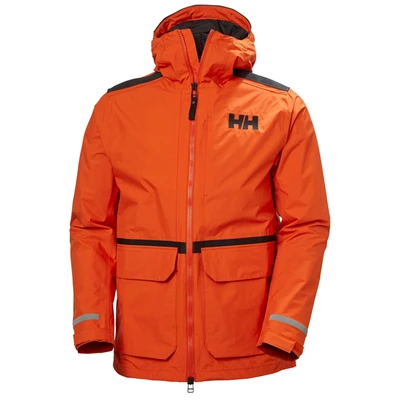 Manteaux De Pluie Helly Hansen Patrol Transition Homme Orange Rouge | 2483-ZUQMP