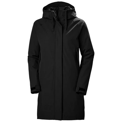 Manteaux Décontractés Helly Hansen W Mono Materiel Insulated Femme Noir | 2389-JDBGK