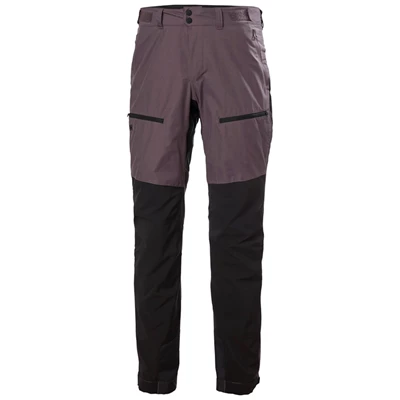 Pantalons De Randonnée Helly Hansen W Verglas Tur Femme Grise Noir | 0472-JLSEY