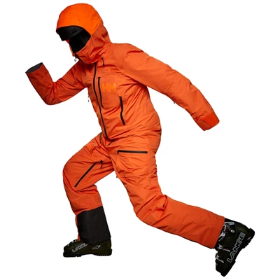 Pantalons De Sport Helly Hansen Ullr Chugach Infinity Powder Suit Homme Rouge Orange | 5340-AQKOJ