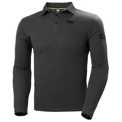 Polos Helly Hansen Skagen Quickdry Rugger Homme Grise | 6135-KRXSZ