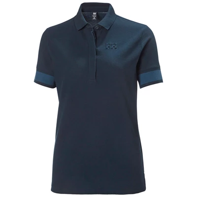 Polos Helly Hansen W Thalia Pique Femme Bleu Marine | 0132-YRVUJ