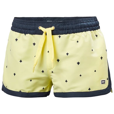 Shorts Helly Hansen W Solen Printed Watershorts 2 Femme Jaune | 3821-PTIBN