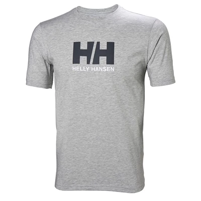 T Chemises Helly Hansen Hh Logo Homme Grise | 1720-TDKZJ