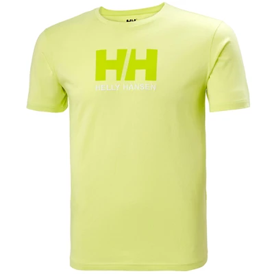 T Chemises Helly Hansen Hh Logo Homme Vert Clair | 2695-PHRKE