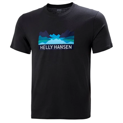 T Chemises Helly Hansen Nord Graphic Homme Noir | 8047-WDKXL