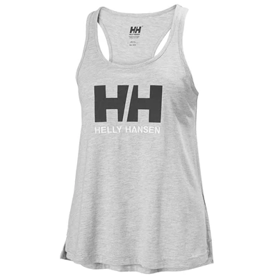 T Chemises Helly Hansen W Hh Logo Singlet Femme Grise | 9305-LABOU