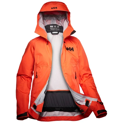 Vestes D'extérieur Helly Hansen W Odin Mountain Infinity 3l Femme Orange Grise | 1925-IKVSG