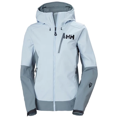 Vestes D'extérieur Helly Hansen W Odin Mountain Soft Femme Grise Bleu | 8061-RUWVX