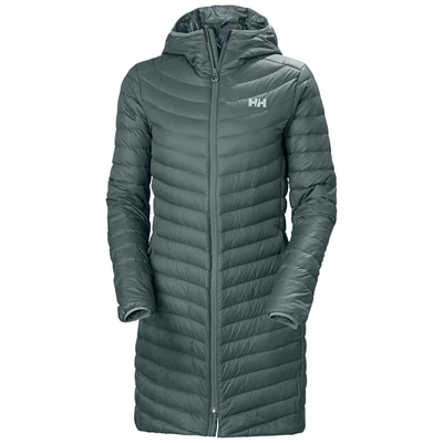 Vestes D'extérieur Helly Hansen W Verglas Long Femme Grise | 2094-DJICF