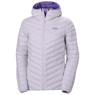 Vestes D'extérieur Helly Hansen W Verglas Encapuchonné Femme Grise Violette | 7192-LIOEG