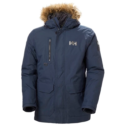 Vestes D'hiver Helly Hansen Svalbard Homme Bleu Marine | 9142-HEJIR