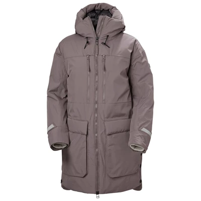 Vestes D'hiver Helly Hansen W Maud Femme Grise | 4931-SIZJM