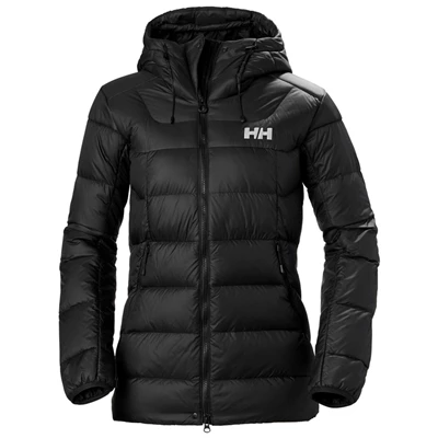 Vestes D'hiver Helly Hansen W Verglas Glacier Femme Noir | 6348-LWXVM