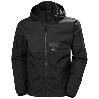 Vestes De Pluie Helly Hansen Active Stride Homme Noir | 5748-DJEUZ