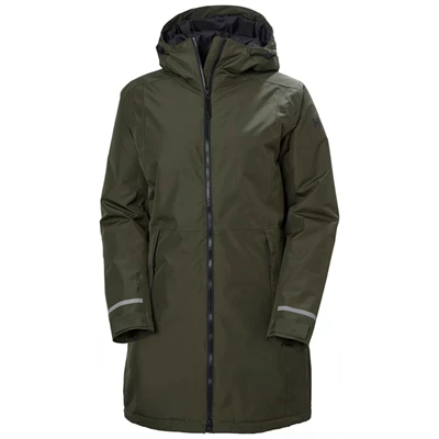 Vestes De Pluie Helly Hansen W Lisburn Insulated Femme Grise | 9523-IAUTC