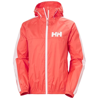 Vestes De Pluie Helly Hansen W Vista Packable Femme Corail | 4820-KGNDH