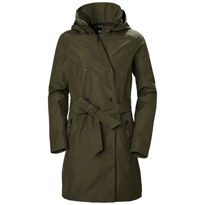 Vestes De Pluie Helly Hansen W Welsey Ii Trench Femme Grise | 7506-YNQRP