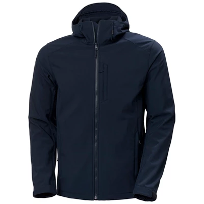 Vestes De Randonnée Helly Hansen Paramount Encapuchonné Soft Homme Bleu Marine | 9486-OWTRC