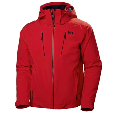 Vestes De Ski Helly Hansen Alpha 3.0 Homme Rouge | 5267-KUVOA