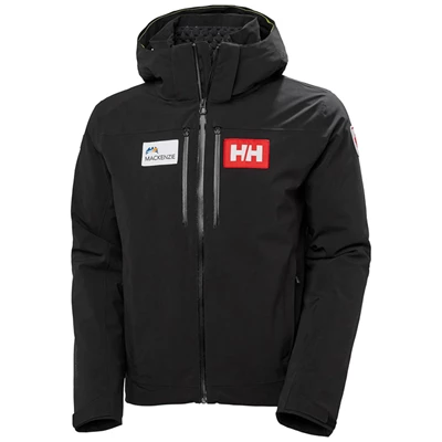 Vestes De Ski Helly Hansen Alpha Lifaloft Insulated Homme Noir | 5917-HPWKJ