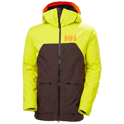 Vestes De Ski Helly Hansen Straightline Lifaloft 2.0 Homme Grise Marron | 6539-XCSMW