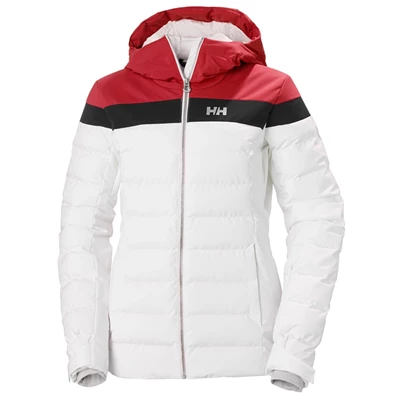 Vestes De Ski Helly Hansen W Imperial Puffy Femme Blanche | 6037-KGHJU