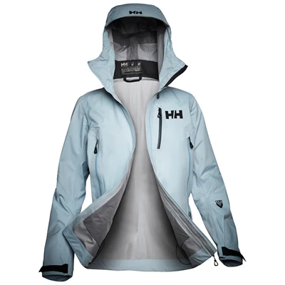 Vestes De Ski Helly Hansen W Odin 9 Worlds 2.0 Femme Grise Bleu | 3619-MBXTS