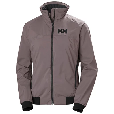 Vestes De Voile Helly Hansen W Hp Racing Lifaloft Insulated Bomber Femme Grise | 9653-EDVCN