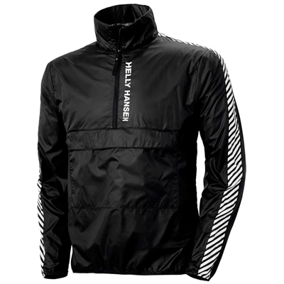 Vestes Décontractées Helly Hansen Vector Packable Vent Anorak Homme Noir | 4960-ZREWX