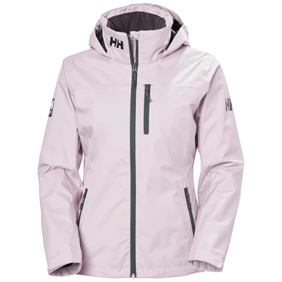 Vestes Décontractées Helly Hansen W Crew Encapuchonné Couche Intermédiaire Femme Grise Violette | 3564-SDOEI