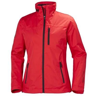 Vestes Décontractées Helly Hansen W Crew Couche Intermédiaire Femme Rouge | 8405-RTXWO