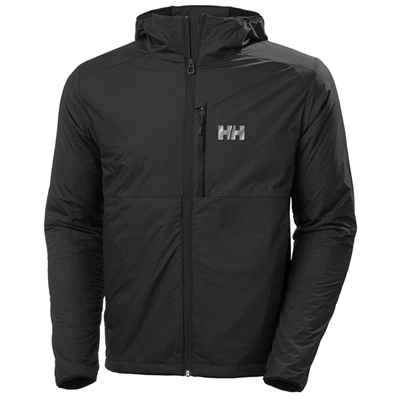 Vestes Isolées Helly Hansen Odin Stretch Encapuchonné Light Homme Noir | 4861-EYNAZ