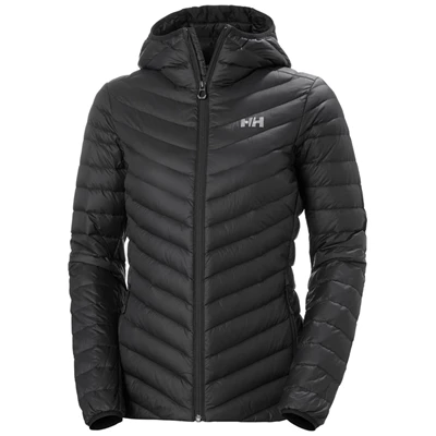 Vestes Isolées Helly Hansen W Verglas Encapuchonné Femme Noir | 9347-IPXOS