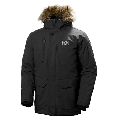 Vestes Parkas Helly Hansen Svalbard Homme Noir | 5830-NABVE