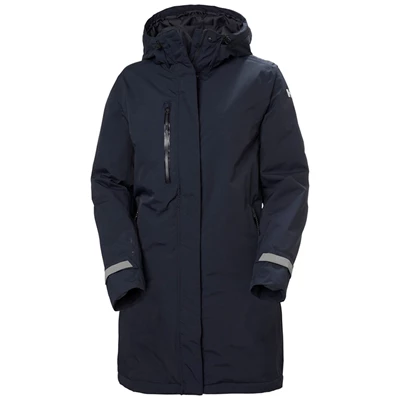 Vestes Parkas Helly Hansen W Adore Insulated Rain Femme Bleu Marine | 0837-VQMEK