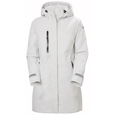 Vestes Parkas Helly Hansen W Adore Insulated Rain Femme Grise | 7492-ADXGJ