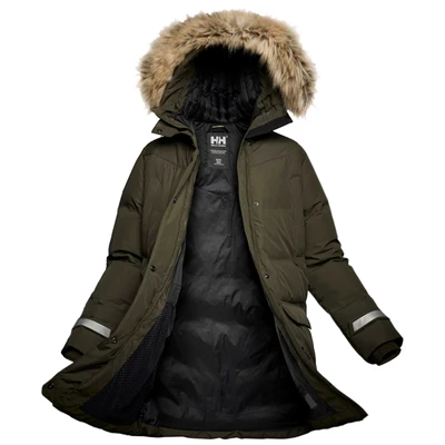 Vestes Parkas Helly Hansen W Bouvet Femme Grise | 7451-SVLNW