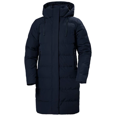 Vestes Parkas Helly Hansen W Mono Materiel Puffy Femme Bleu Marine | 5641-ZXSFY