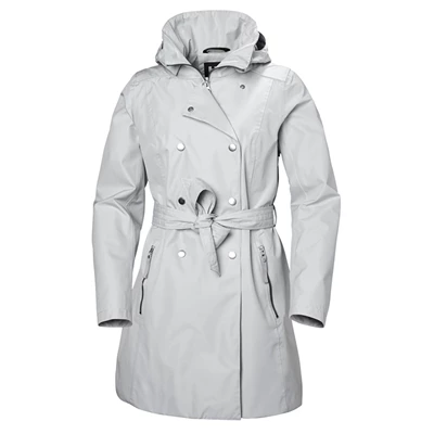 Vestes Parkas Helly Hansen W Welsey Ii Trench Femme Grise | 0261-EPIWN